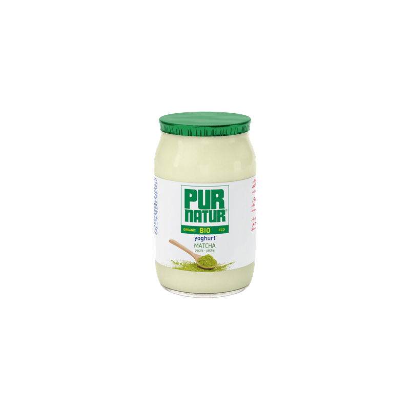 Pur Natur Roeryoghurt matcha perzik
