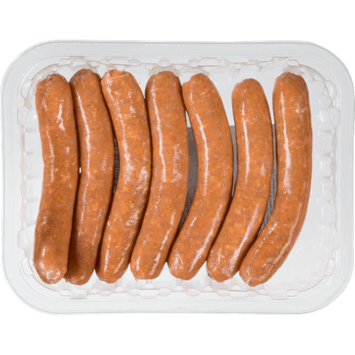 Foto van DekaVers Varkenchipolata 7 stuks op witte achtergrond