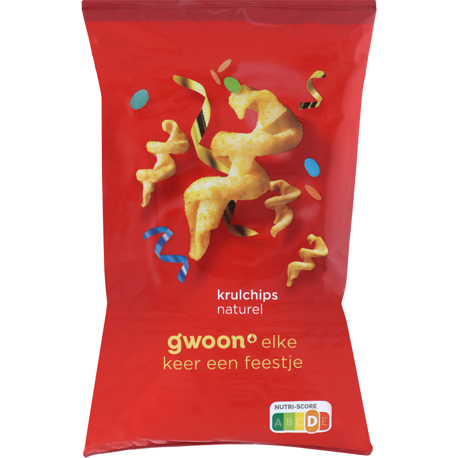 G'woon Krulchips naturel