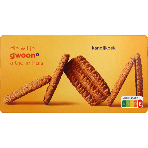 Foto van G'woon Kandijkoek op witte achtergrond