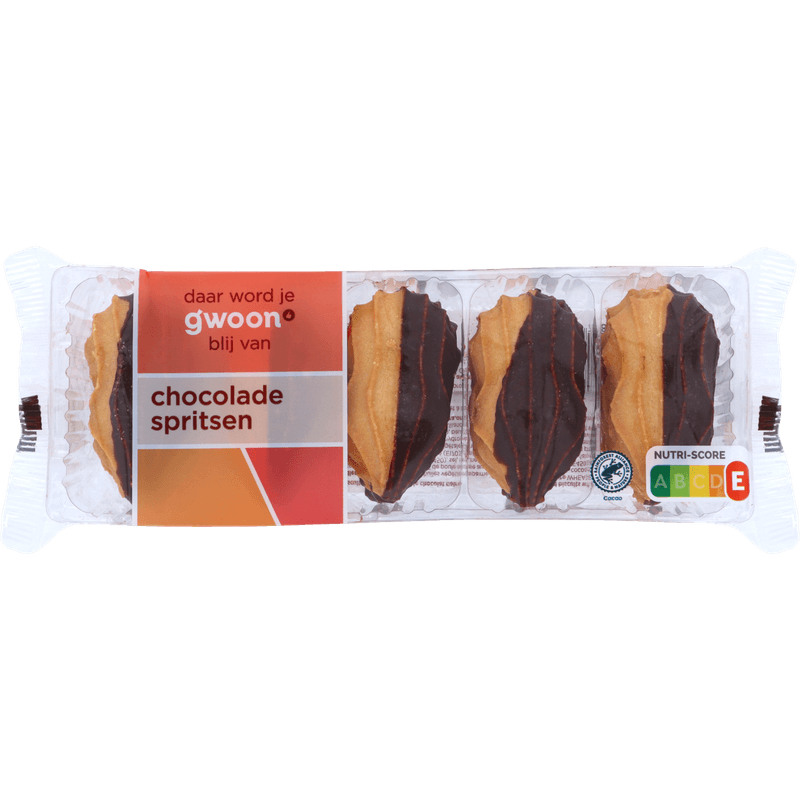 G'woon Chocolade spritsen
