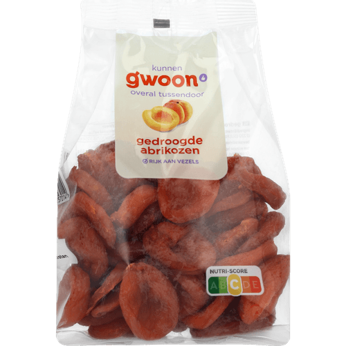 Foto van G'woon Abrikozen op witte achtergrond