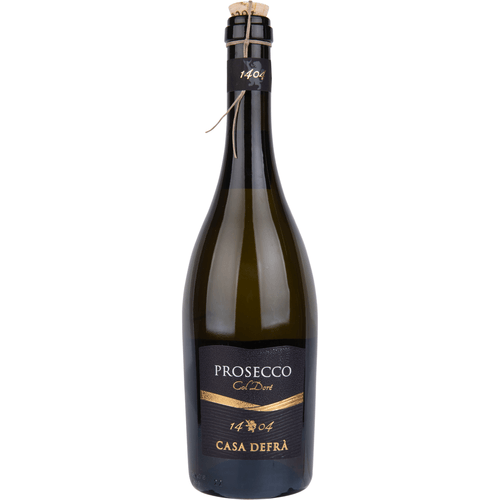 Foto van Casa Defra Prosecco op witte achtergrond