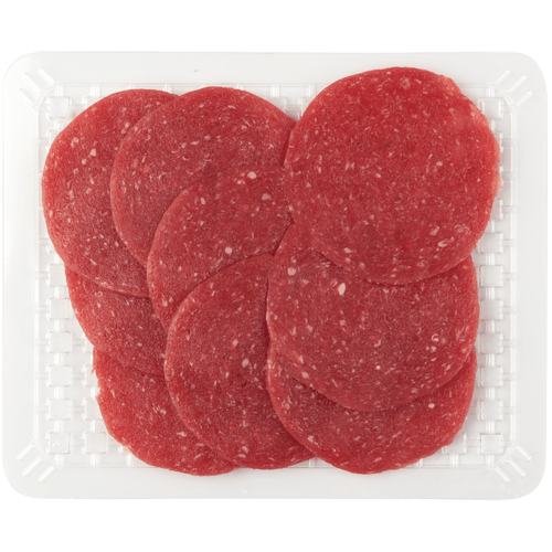 Foto van DekaVers Biefstukworst op witte achtergrond