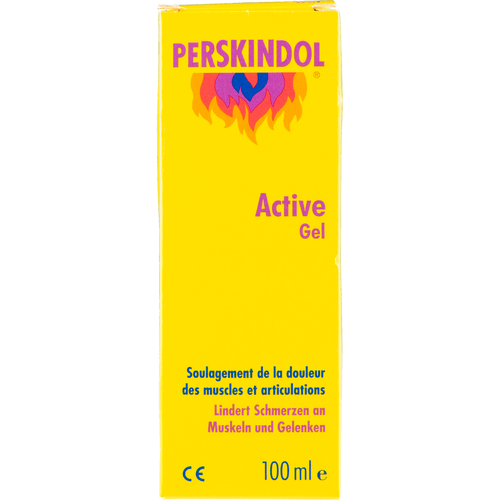 Foto van Perskindol Active gel spieren gewrichten op witte achtergrond