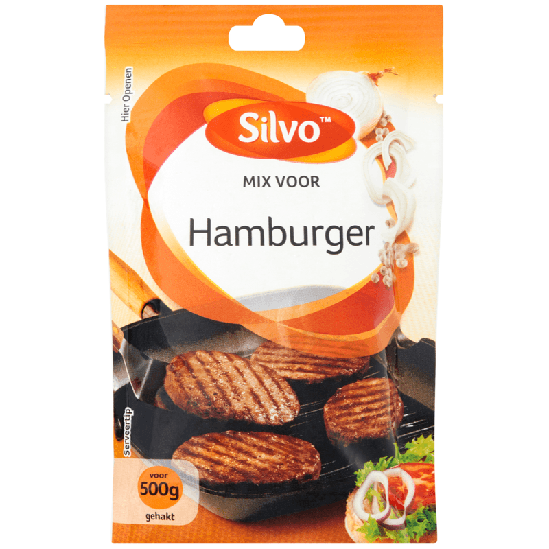 Silvo Mix voor Hamburger 38 g