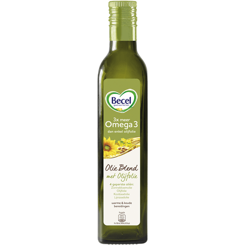 Foto van Becel Olie blend olijfolie op witte achtergrond