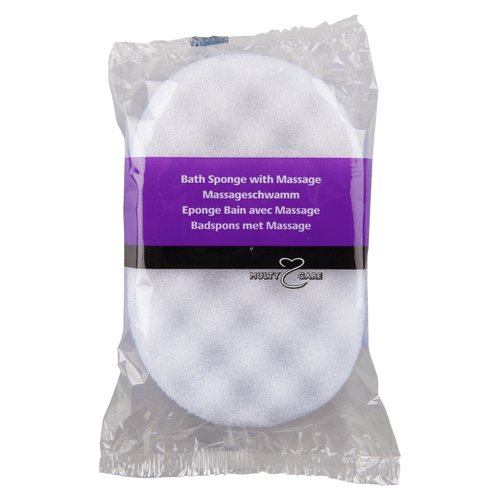Foto van Multy Badspons ovaal op witte achtergrond
