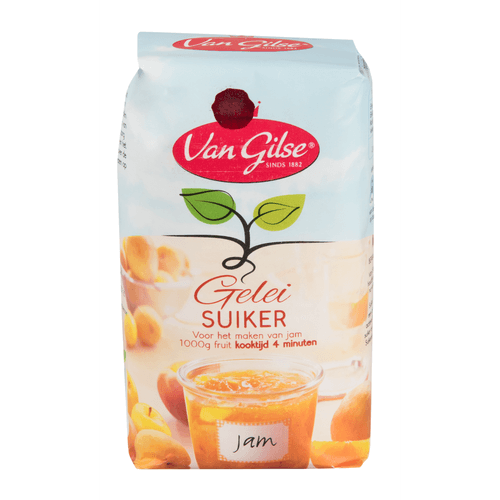 Foto van Van Gilse Geleisuiker op witte achtergrond