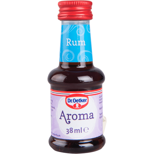 Foto van Dr. Oetker Aroma rum op witte achtergrond