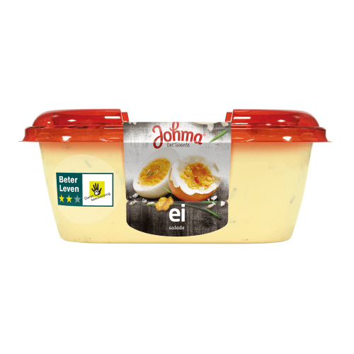 Foto van Johma Ei salade op witte achtergrond