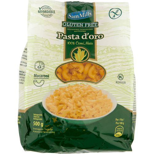 Foto van Sammills Macaroni pipettes op witte achtergrond