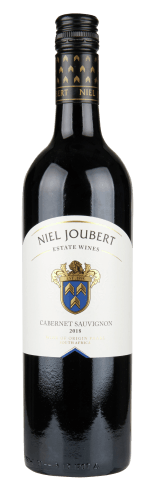 Foto van Niel Joubert Cabernet Sauvignon op witte achtergrond