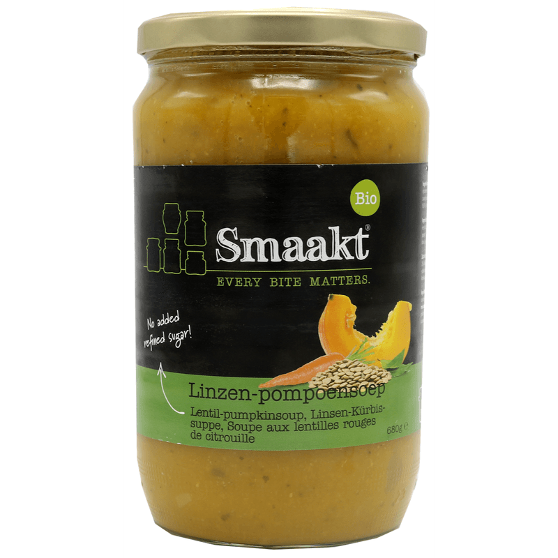 Smaakt Linzen pompoensoep