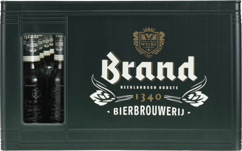 Foto van Brand Pilsener op witte achtergrond