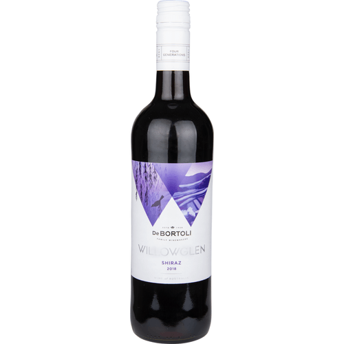 Foto van Willowglen Shiraz op witte achtergrond