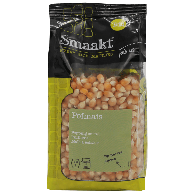 Smaakt Popcorn maïs