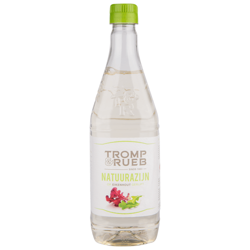 Foto van Tromp & Rueb Natuurazijn eikenhout gerijpt op witte achtergrond