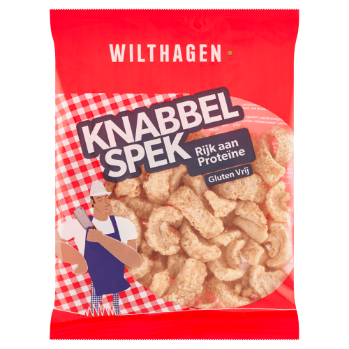 Foto van Wilthagen Knabbelspek op witte achtergrond