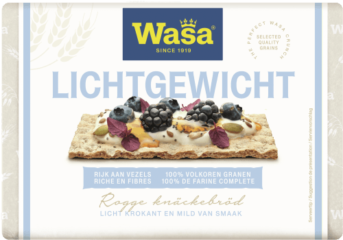 Foto van Wasa Lichtgewicht op witte achtergrond
