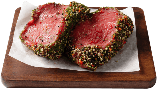 Foto van DekaVers Rundersteak 2 stuks op witte achtergrond