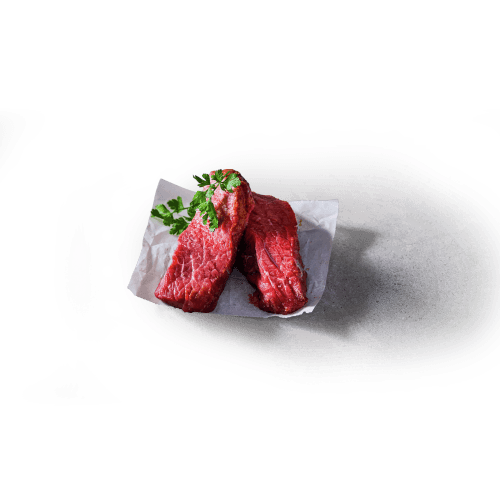 Foto van DekaVers Rundersteak 2 stuks op witte achtergrond
