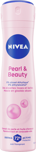 Foto van Nivea Deospray pearl & beauty op witte achtergrond