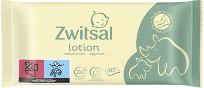 Zwitsal Billendoekjes lotion - 65 stuks