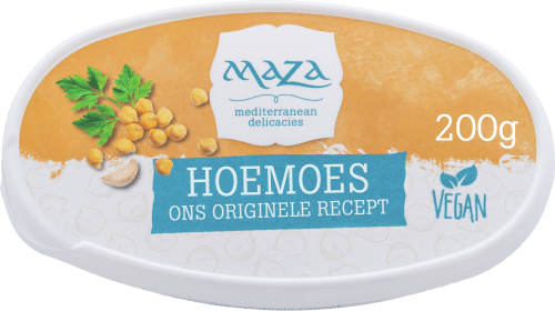Foto van Maza Hoemoes op witte achtergrond