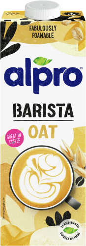 Foto van Alpro Barista haver op witte achtergrond