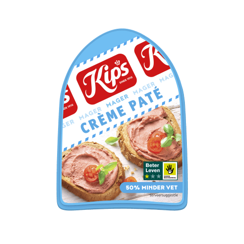 Foto van Kips Paté creme mager op witte achtergrond
