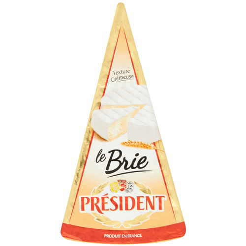 Foto van President Brie 60+ op witte achtergrond