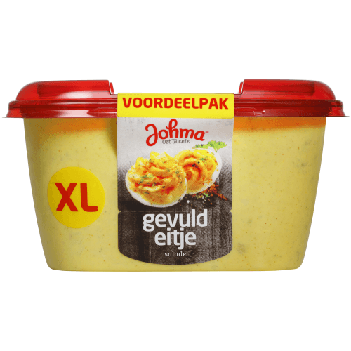 Foto van Johma Salade gevuld eitje xl op witte achtergrond