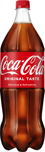 Foto van Coca-Cola Regular losse fles op witte achtergrond