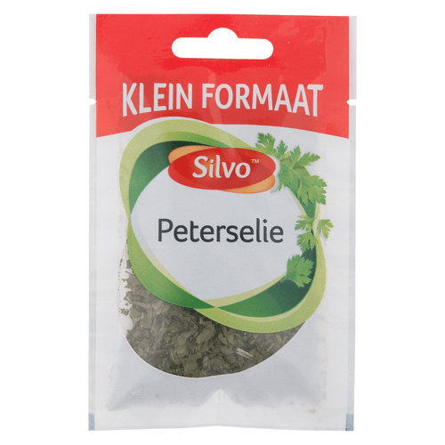 Foto van Silvo Peterselie op witte achtergrond