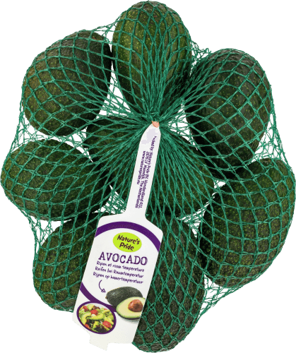 Foto van Voordeel avocado op witte achtergrond