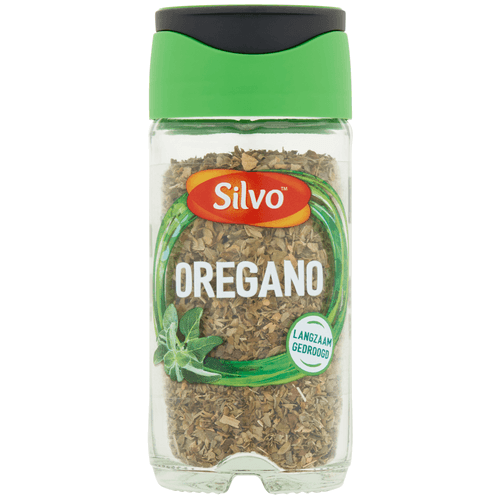 Foto van Silvo Oregano op witte achtergrond