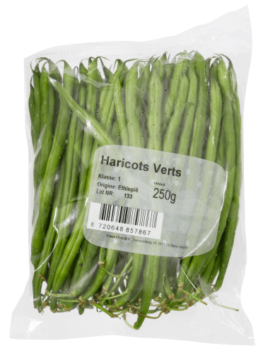 Foto van Eat Me Haricot verts op witte achtergrond