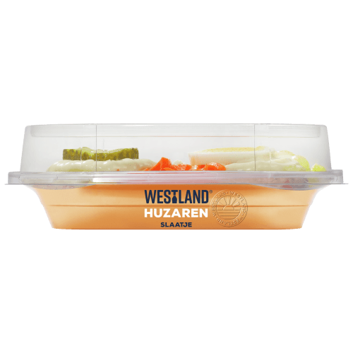 Foto van Westland Huzaren slaatje op witte achtergrond