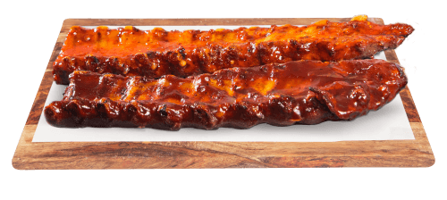 Foto van DekaVers Spareribs piri piri op witte achtergrond