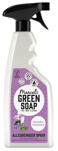 Foto van Marcel's Green Soap Allesreiniger spray lavender & rosemary op witte achtergrond
