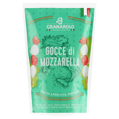 Foto van Granarolo Mozzarella mini op witte achtergrond