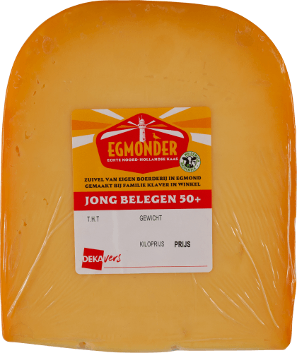 Foto van DekaVers Egmonder jong belegen 50+ stuk op witte achtergrond