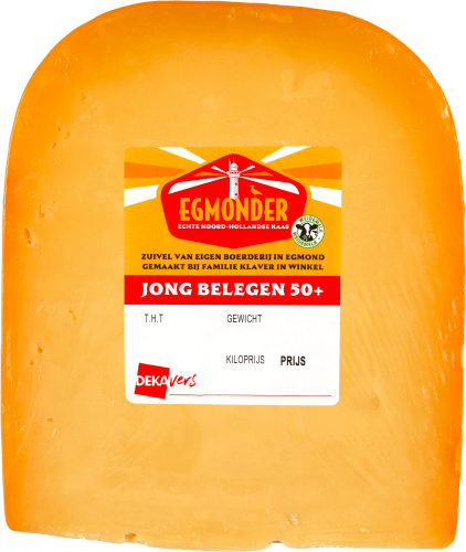 Foto van DekaVers Egmonder jong belegen 50+ stuk op witte achtergrond