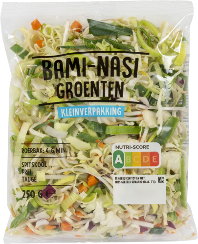Nasi bami groente