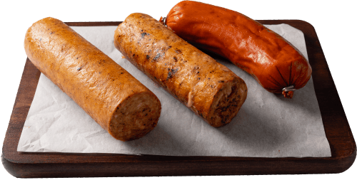 Foto van Proef 't Verschil Grillworst kaas op witte achtergrond