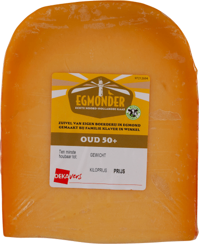 Foto van DekaVers Egmonder oud 50+ stuk op witte achtergrond