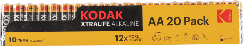 Kodak Batterij aa 20-pack alkaline