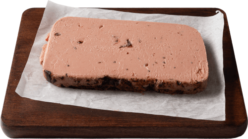 Foto van DekaVers Pate cranberry op witte achtergrond