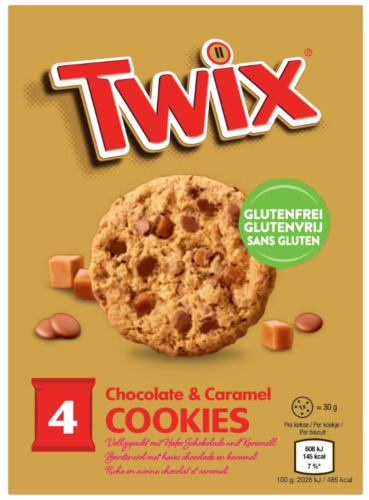 Twix Cookies chocolate & caramel